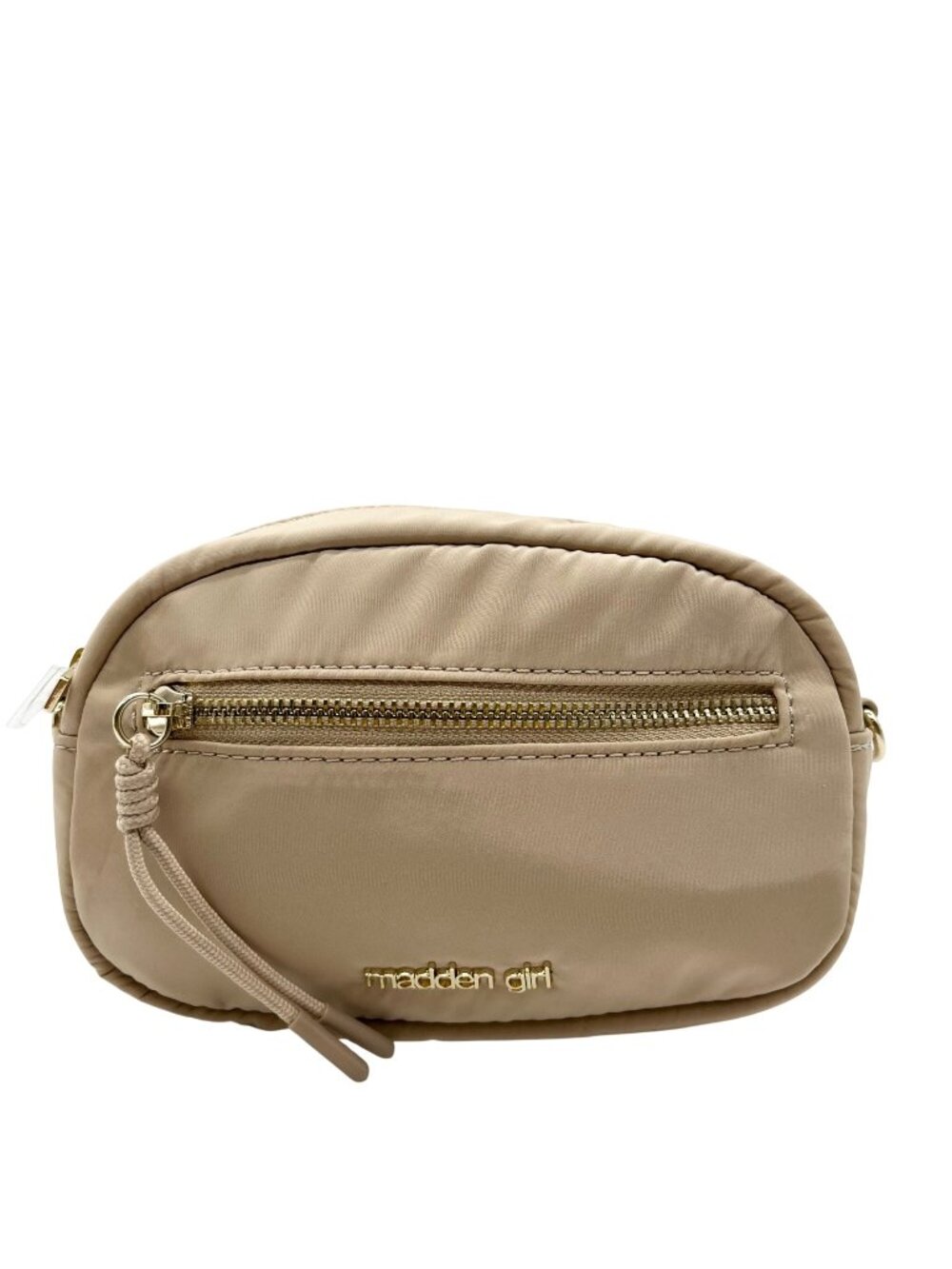 Madden Girl Khaki Amollyn Nylon Convertible Camera Crossbody